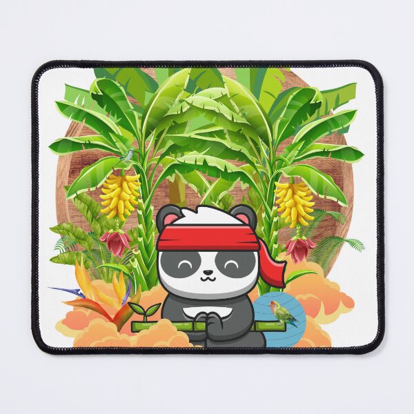 Item preview, Panda Meditate in Paradise designed and sold by ExpressionsXXL.