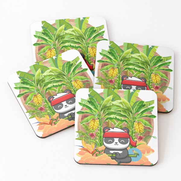 Item preview, Panda Meditate in Paradise designed and sold by ExpressionsXXL.