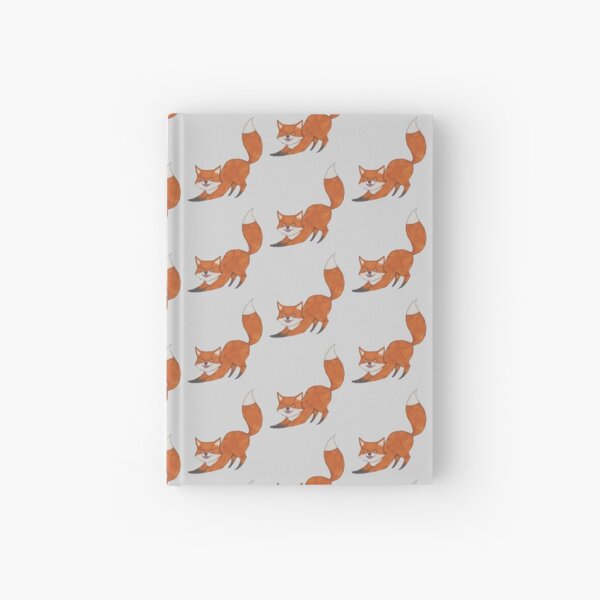 Playful Fox Hardcover Journal