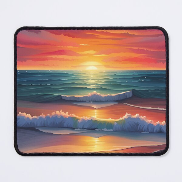 Item preview, Serene Beach at Sunset designed and sold by Arkneer.