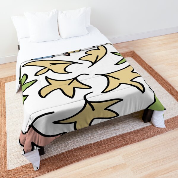 Heartstopper leaves pattern Comforter