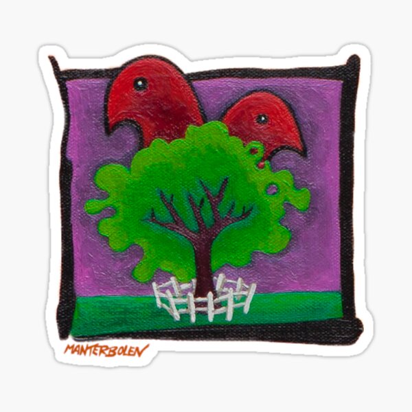 Bees (tree detail) Sticker