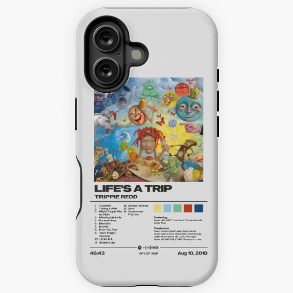 Item preview, Life's A Trip by Trippie Redd Album Poster designed and sold by FourthWall Prints.