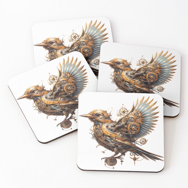 Item preview, Steampunk Bird made of Clockwork Gears designed and sold by SchorlCraft.
