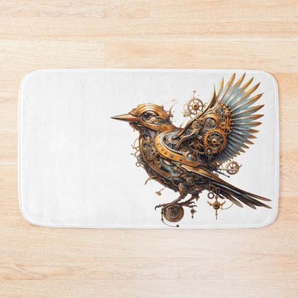 Item preview, Steampunk Bird made of Clockwork Gears designed and sold by SchorlCraft.