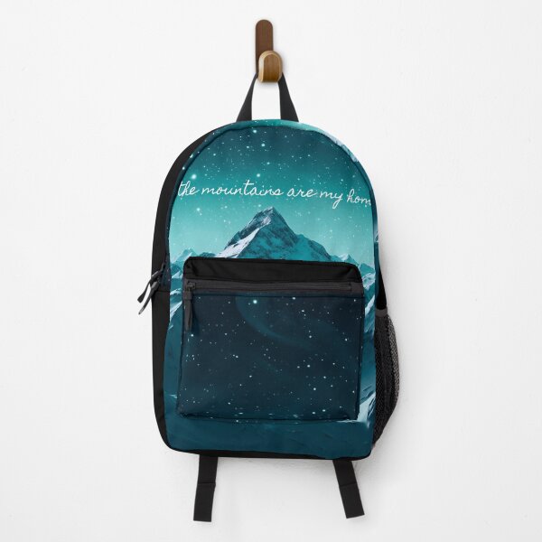 Item preview, The mountains (green edition) designed and sold by Terra Track Art.