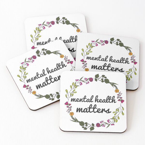 Item preview, Mental Health Matters Floral designed and sold by justsomethings.