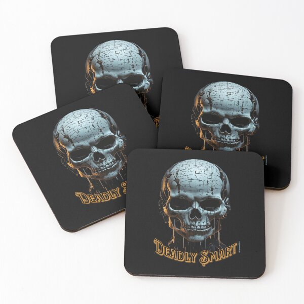 Item preview, Halloween Design - Skull - Smart and Deadly designed and sold by pixdesigns.