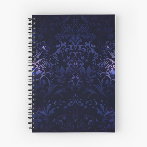Item preview, Natural Contrasts: Leaf Pattern in Deep Night designed and sold by Belltwon.