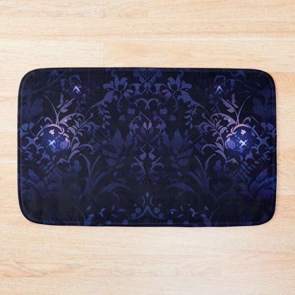 Item preview, Natural Contrasts: Leaf Pattern in Deep Night designed and sold by Belltwon.