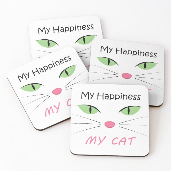 Item preview, My Happiness is My Cat designed and sold by Ninni Store312.