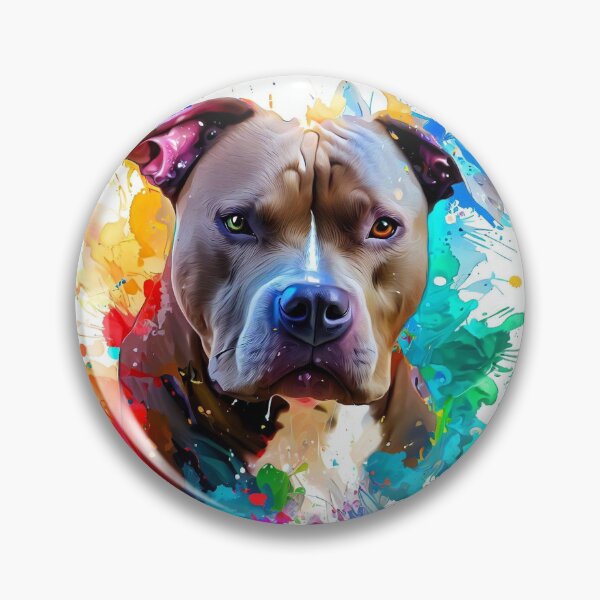 Item preview, Majestic Guardian, American Pit Bull designed and sold by The Digital Compass.