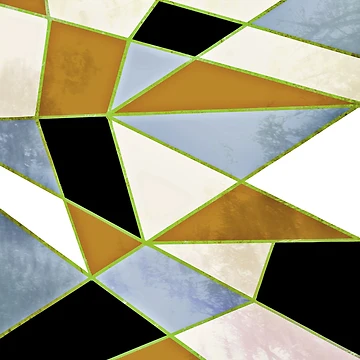 Artwork thumbnail, Silver Spring Geometric by Rockett Graphics