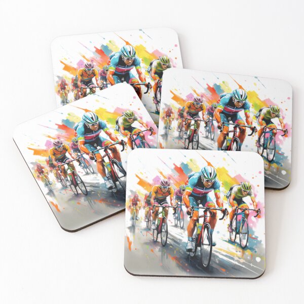 Aperçu de l'œuvre Pédalez ensemble : adoptez le peloton cycliste créée et vendue par Brownpants.