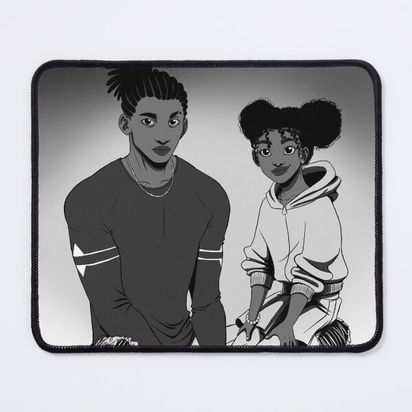 Item preview, Hermanos: Harley y Shanola - OC de mi cómic de suspenso designed and sold by Vitooka.