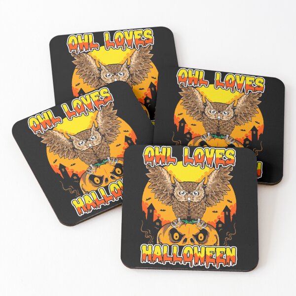 Item preview, Owl Loves Halloween - Cool Gifts For Halloween by FanityPrints designed and sold by FanityPrints.