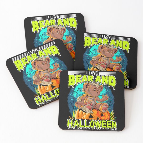 Item preview, I Love Bear And Halloween - Cool Gifts For Halloween by FanityPrints designed and sold by FanityPrints.