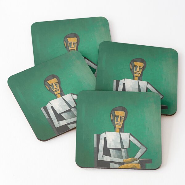 Item preview, Cubist Woman in Wooden Chair designed and sold by YoPedro.