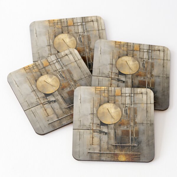 Item preview, Geometric Abstractions  Mesmerizing Fusion of Shapes and Colors designed and sold by samar2016.