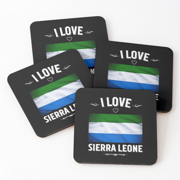 Item preview, I Love Sierra Leone designed and sold by LoveMyRoots.