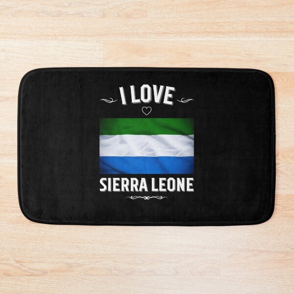Item preview, I Love Sierra Leone designed and sold by LoveMyRoots.