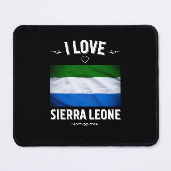 Item preview, I Love Sierra Leone designed and sold by LoveMyRoots.