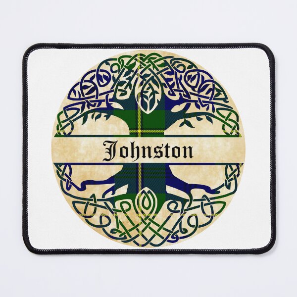 Item preview, Johnston Tree of Life Clan Scottish Surname tartan designed and sold by BagTown Clans.