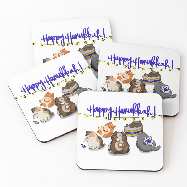 Item preview, Hanukkah Cats designed and sold by SeattleHippo.