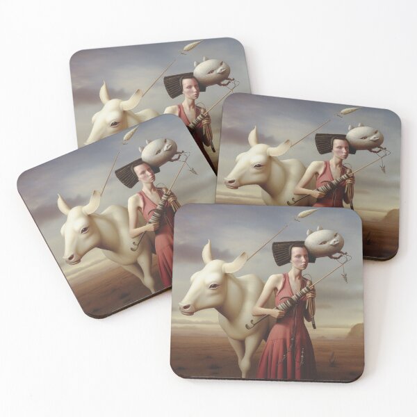 Item preview, Martian Woman Tending her Cow on Mars designed and sold by Peter LOPEZ.