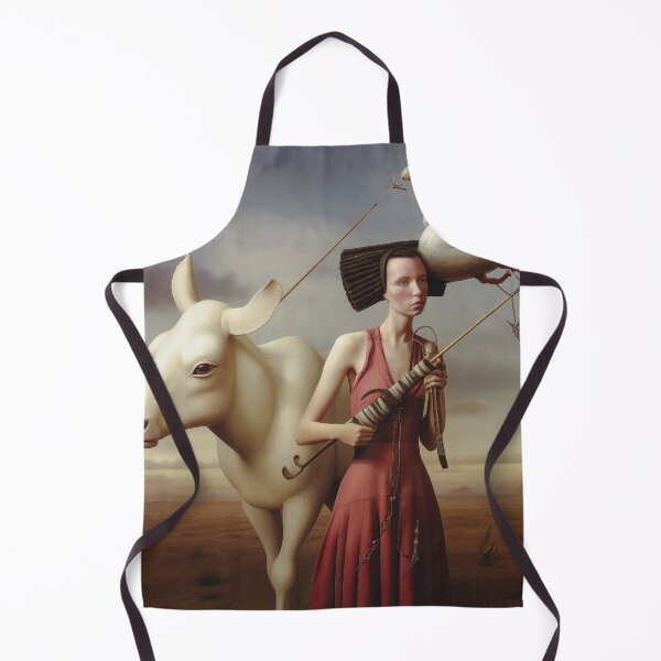 Item preview, Martian Woman Tending her Cow on Mars designed and sold by Peter LOPEZ.