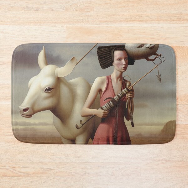 Item preview, Martian Woman Tending her Cow on Mars designed and sold by Peter LOPEZ.