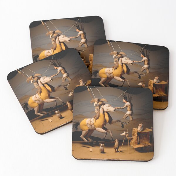 Item preview, Diorama of a Native Martian and Horse designed and sold by Peter LOPEZ.