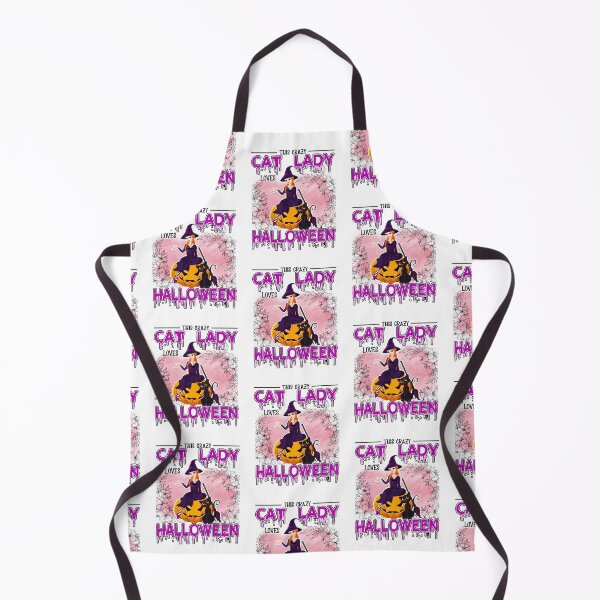 Item preview, This Crazy Cat Lady Loves Halloween - Cool Gifts For Halloween by FanityPrints designed and sold by FanityPrints.