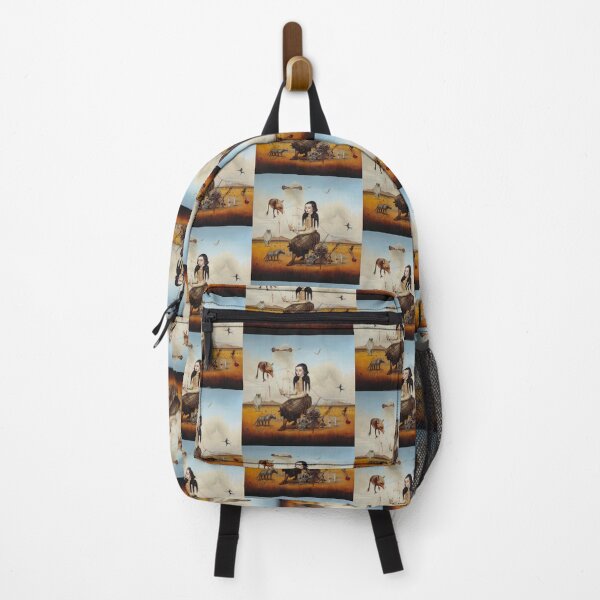 Item preview, Young Girl on Mars w Various Animals designed and sold by Peter LOPEZ.