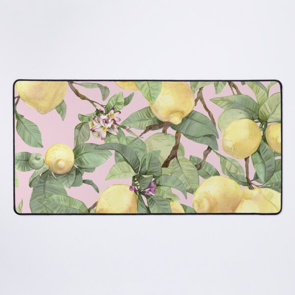 Artikelvorschau, Aquarell große Zitrone auf Rosa entworfen und verkauft von orsinha.