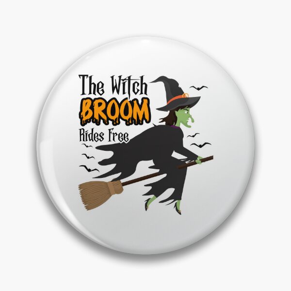 Item preview, The Witch Broom Rides Free - Cool Gifts For Halloween by FanityPrints designed and sold by FanityPrints.