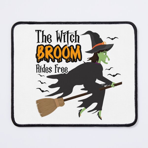 Item preview, The Witch Broom Rides Free - Cool Gifts For Halloween by FanityPrints designed and sold by FanityPrints.