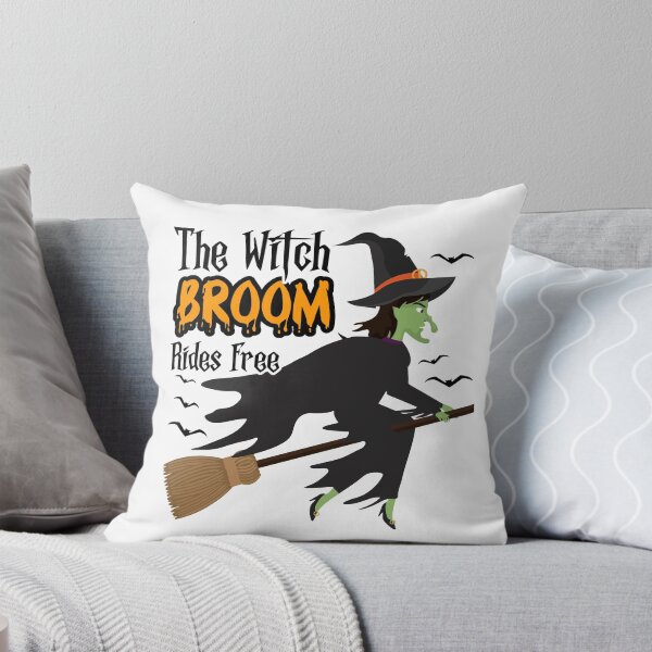Item preview, The Witch Broom Rides Free - Cool Gifts For Halloween by FanityPrints designed and sold by FanityPrints.