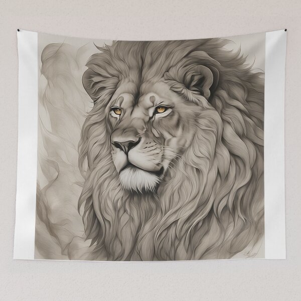 Item preview, Lionhearted Stare designed and sold by StefanVlahovic.