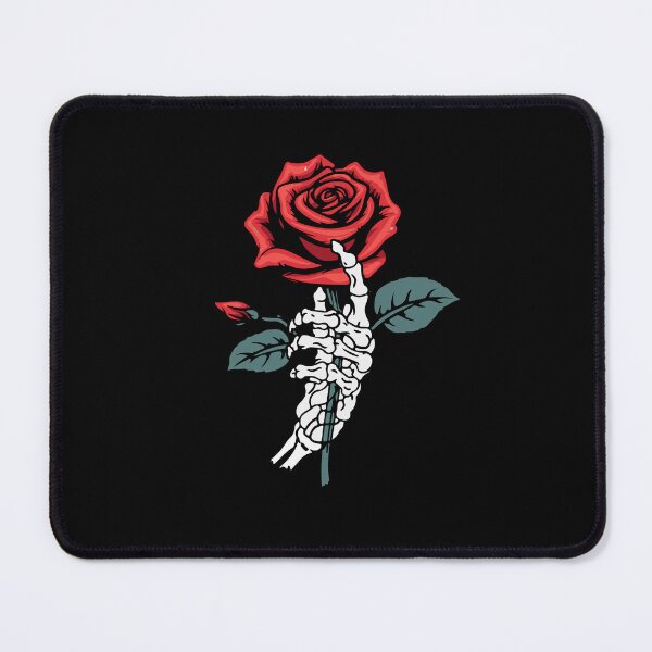 Item preview, Rose Skeleton Skull Hand Red Flower Rose Men Women Kids designed and sold by ZANNIX.