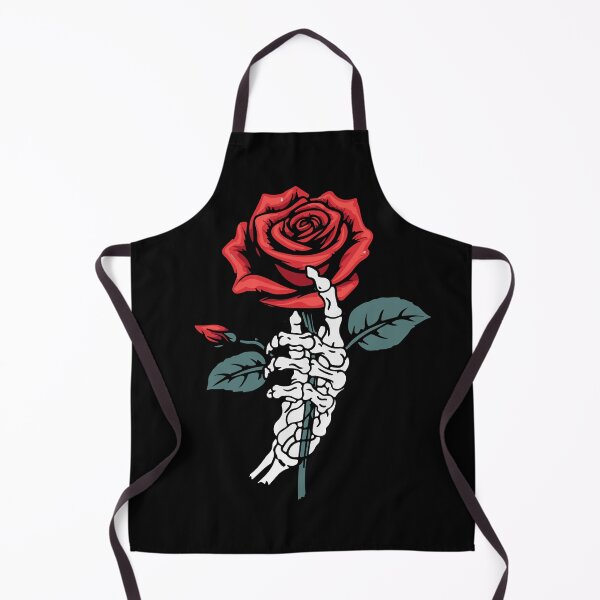 Item preview, Rose Skeleton Skull Hand Red Flower Rose Men Women Kids designed and sold by ZANNIX.