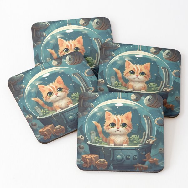 Item preview, Space cat designed and sold by Riverside-Moon.