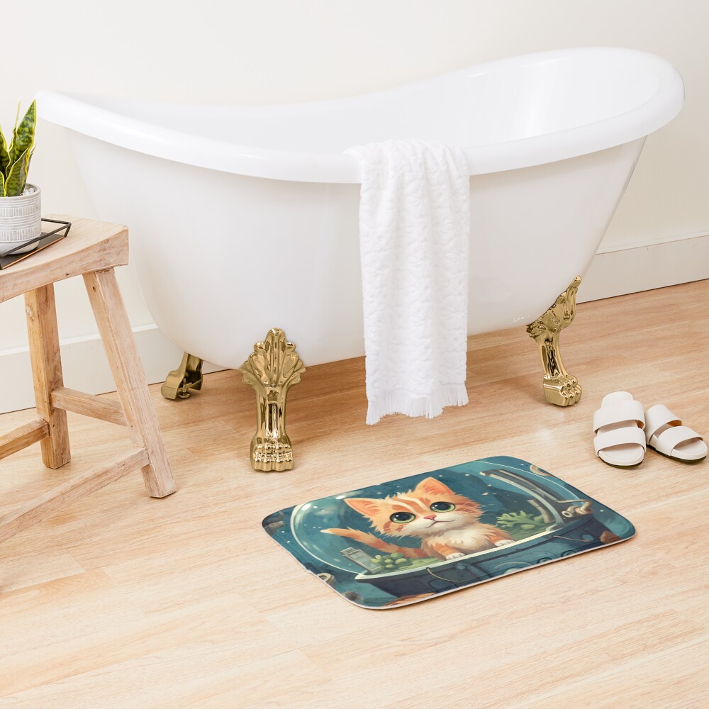 Item preview, Bath Mat designed and sold by Riverside-Moon.