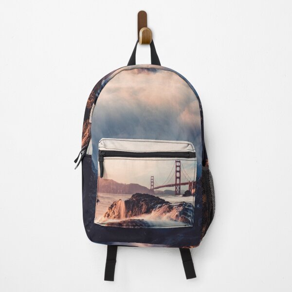 Item preview, Golden Gate Bridge and Cloudy River designed and sold by AmazonArt.