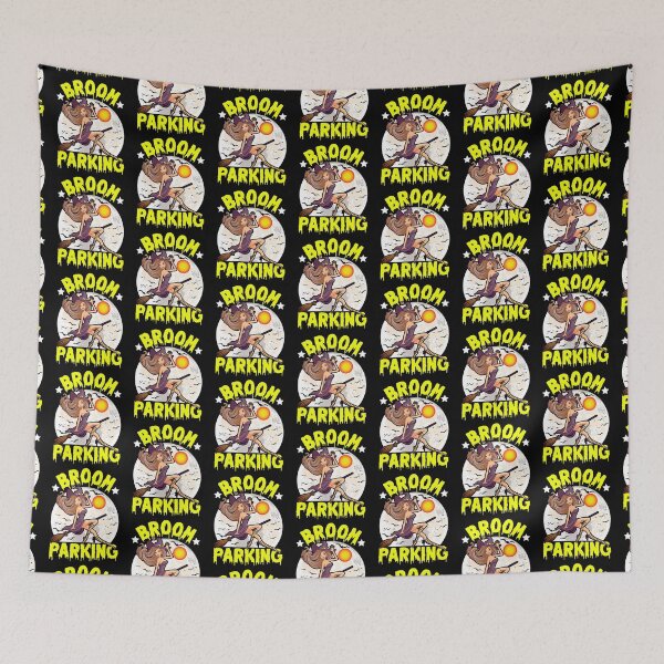 Item preview, Broom Parking - Cool Gifts For Halloween by FanityPrints designed and sold by FanityPrints.
