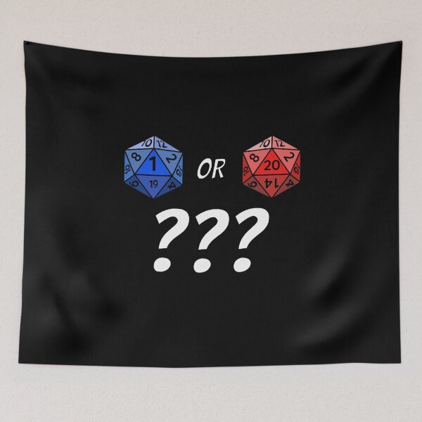 Item preview, Blue or Red? Choose Your Fate Dice - RPG & Matrix Crossover designed and sold by Zanda-Nerd-Shop.