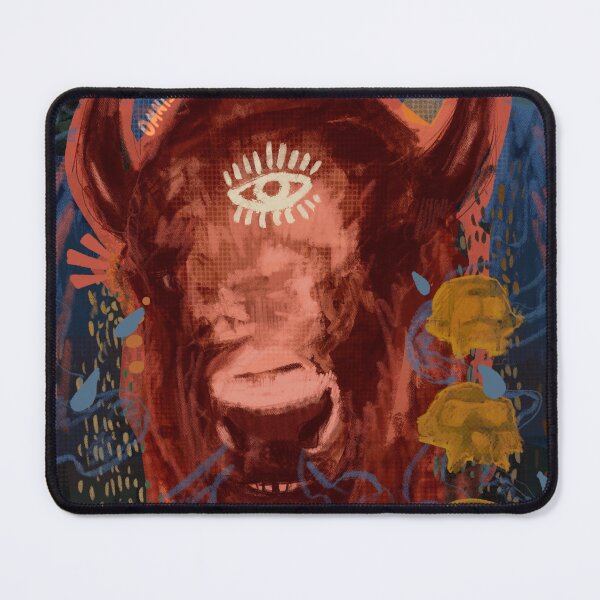 Item preview, Omniscient Bean: The All-Seeing Bison  designed and sold by artofgav.