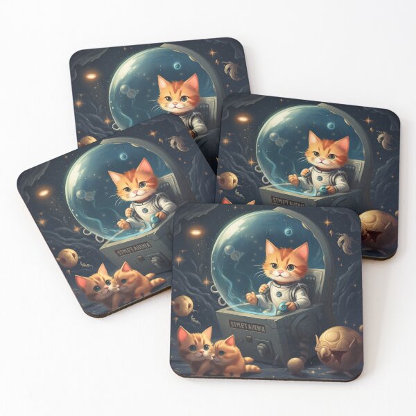 Item preview, Space cat designed and sold by Riverside-Moon.