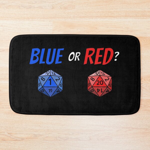 Item preview, Blue or Red? Choose Your Fate Dice - RPG & Matrix Crossover designed and sold by Zanda-Nerd-Shop.