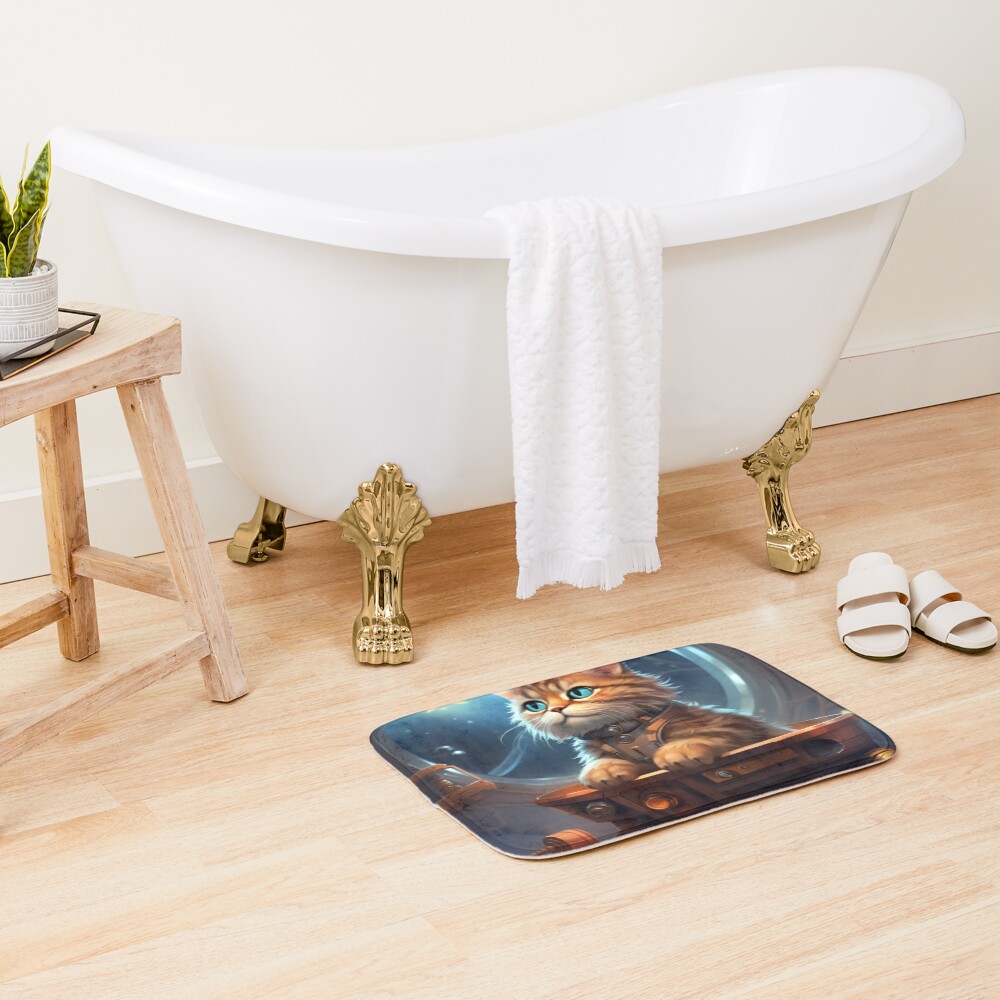 Item preview, Bath Mat designed and sold by Riverside-Moon.